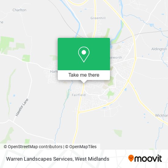 Warren Landscapes Services map