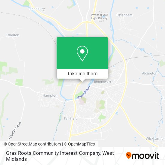 Gras Roots Community Interest Company map