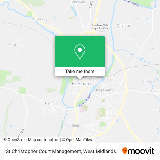 St Christopher Court Management map