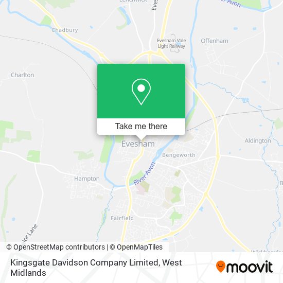 Kingsgate Davidson Company Limited map