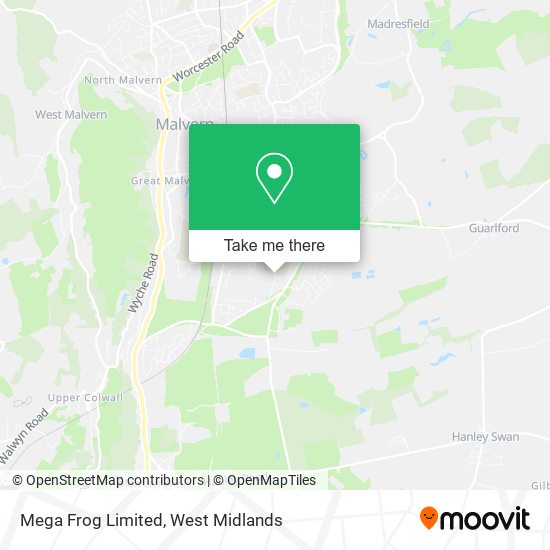 Mega Frog Limited map