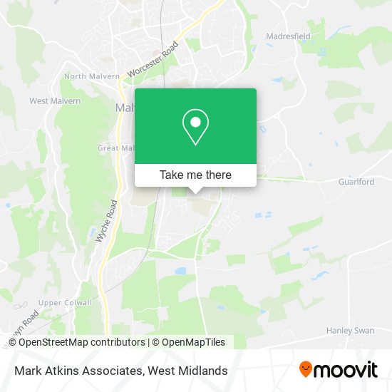 Mark Atkins Associates map
