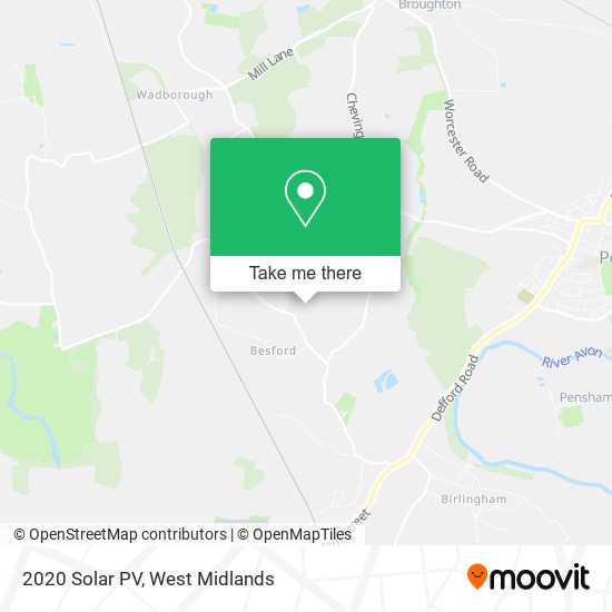 2020 Solar PV map