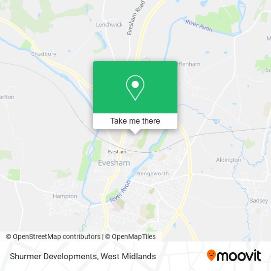 Shurmer Developments map