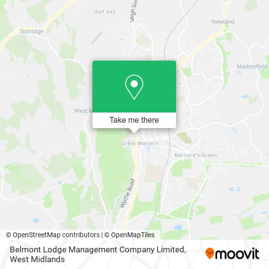 Belmont Lodge Management Company Limited map