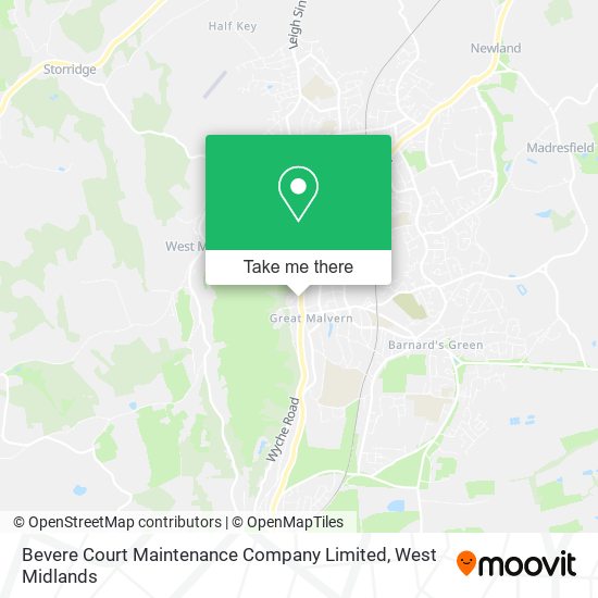 Bevere Court Maintenance Company Limited map