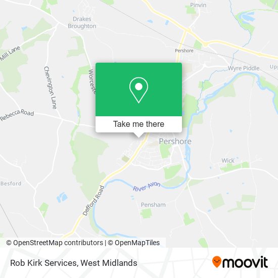 Rob Kirk Services map