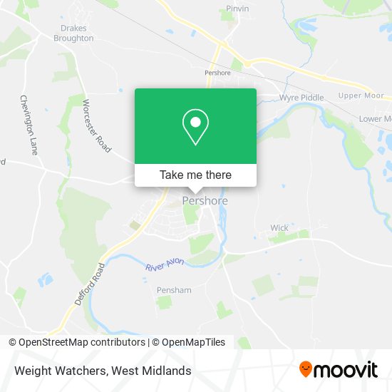 Weight Watchers map