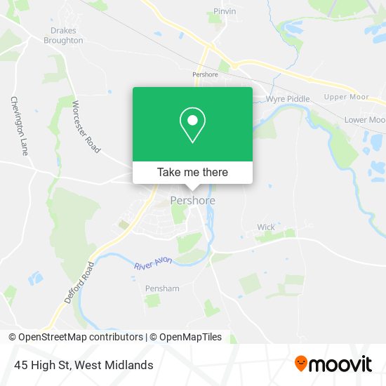 45 High St map