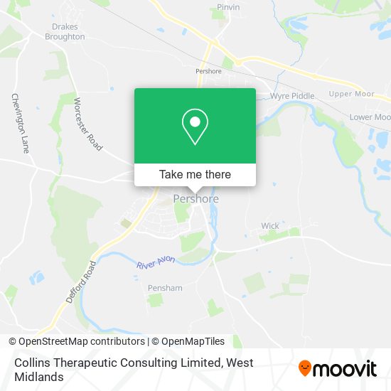 Collins Therapeutic Consulting Limited map