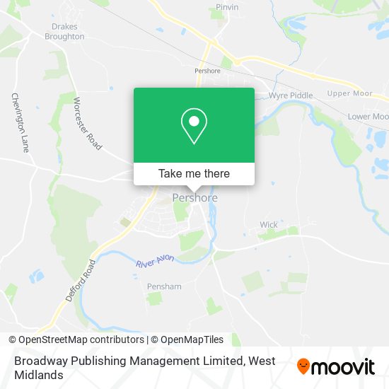 Broadway Publishing Management Limited map