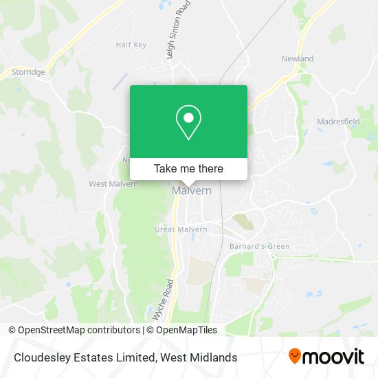 Cloudesley Estates Limited map