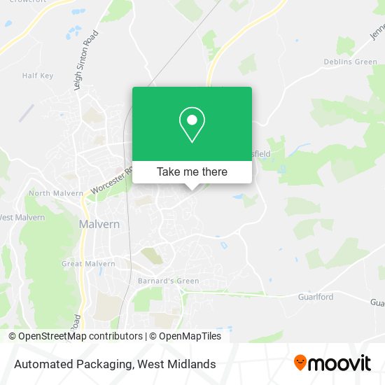 Automated Packaging map