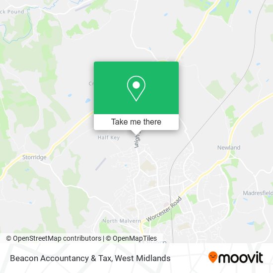 Beacon Accountancy & Tax map