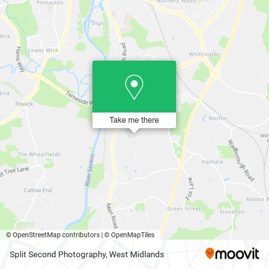 Split Second Photography map