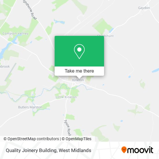 Quality Joinery Building map