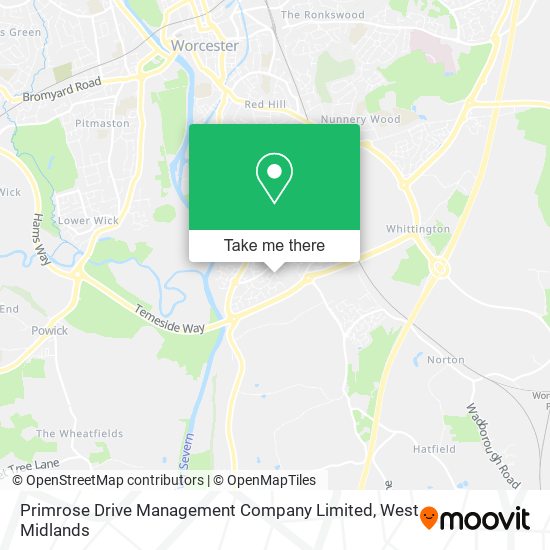 Primrose Drive Management Company Limited map