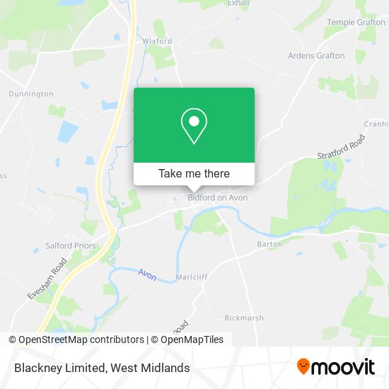 Blackney Limited map
