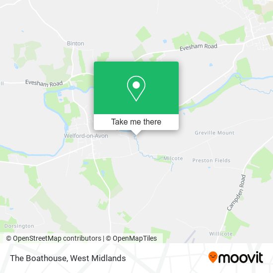 The Boathouse map
