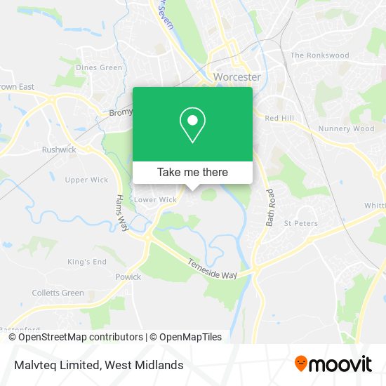 Malvteq Limited map