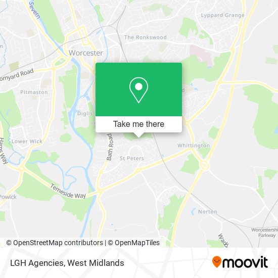 LGH Agencies map