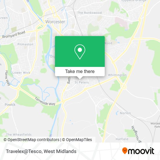 Travelex@Tesco map