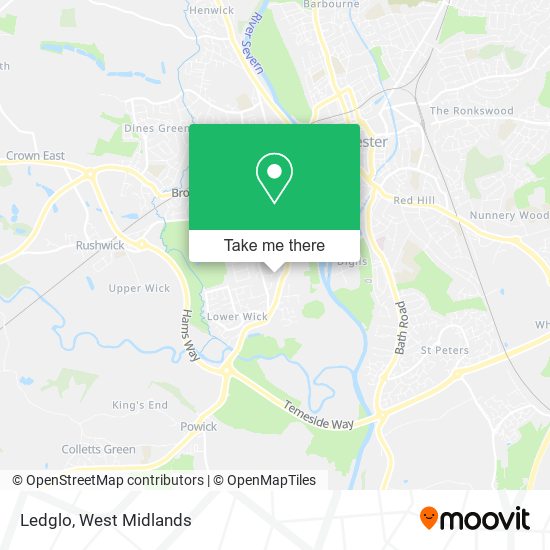 Ledglo map