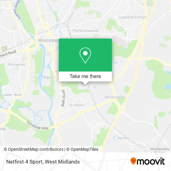 Netfirst 4 Sport map