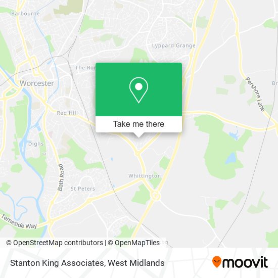 Stanton King Associates map