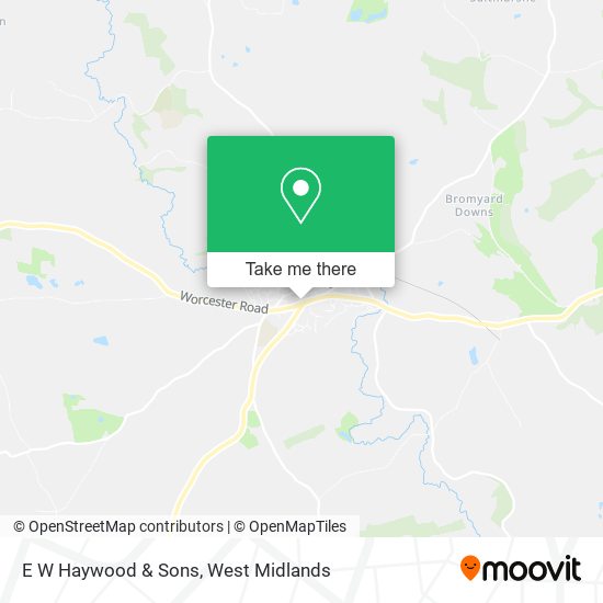 E W Haywood & Sons map