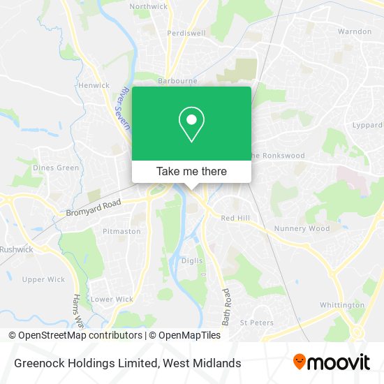 Greenock Holdings Limited map