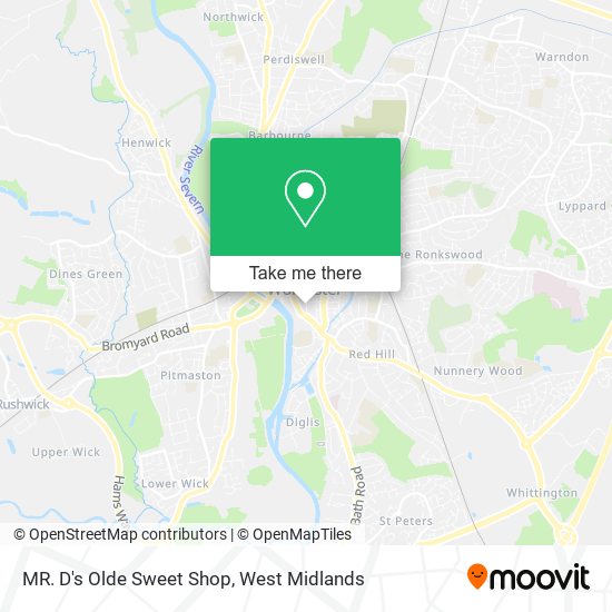 MR. D's Olde Sweet Shop map