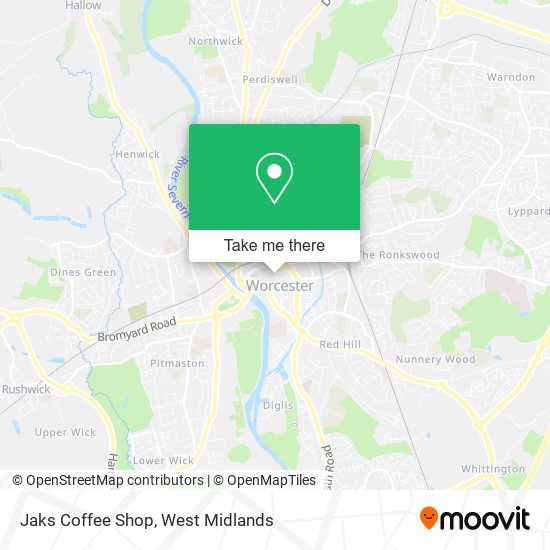 Jaks Coffee Shop map