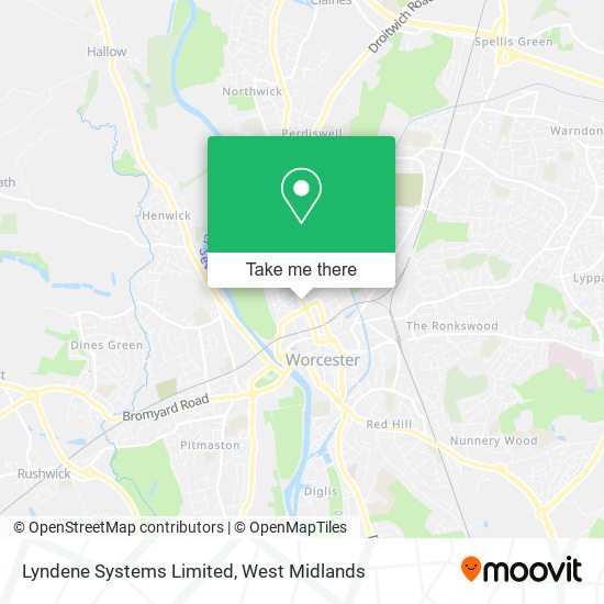 Lyndene Systems Limited map