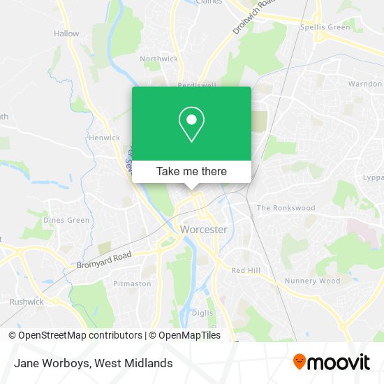 Jane Worboys map
