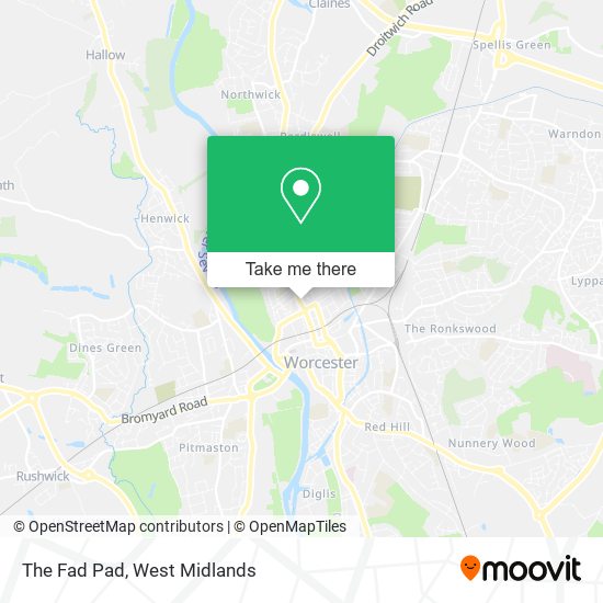 The Fad Pad map