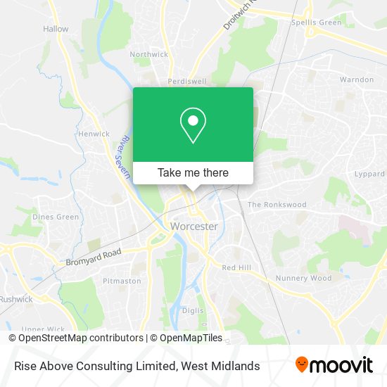 Rise Above Consulting Limited map