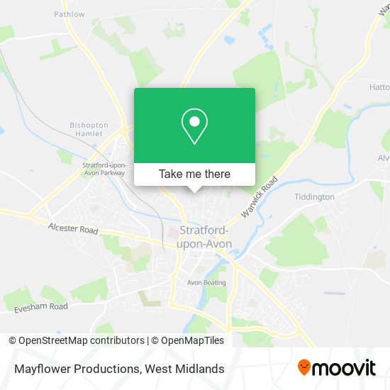 Mayflower Productions map