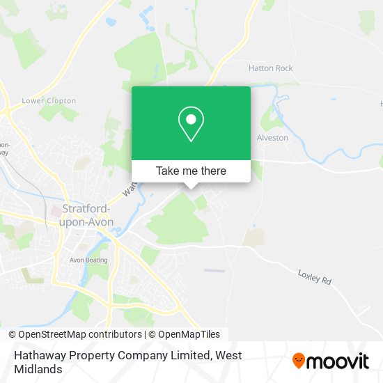Hathaway Property Company Limited map