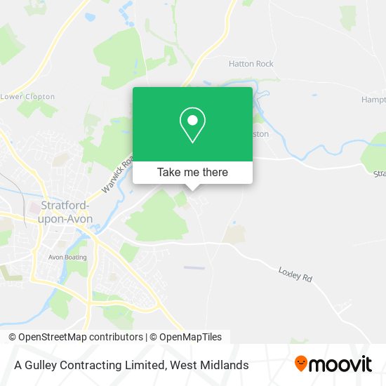 A Gulley Contracting Limited map