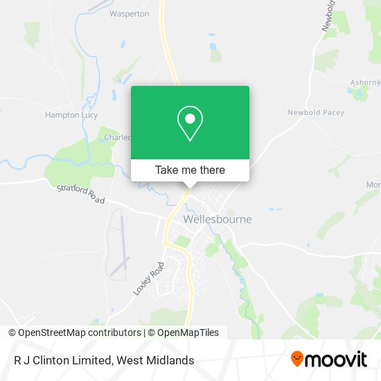 R J Clinton Limited map