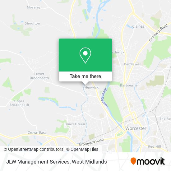 JLW Management Services map
