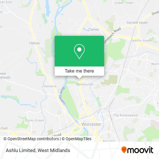 Ashlu Limited map