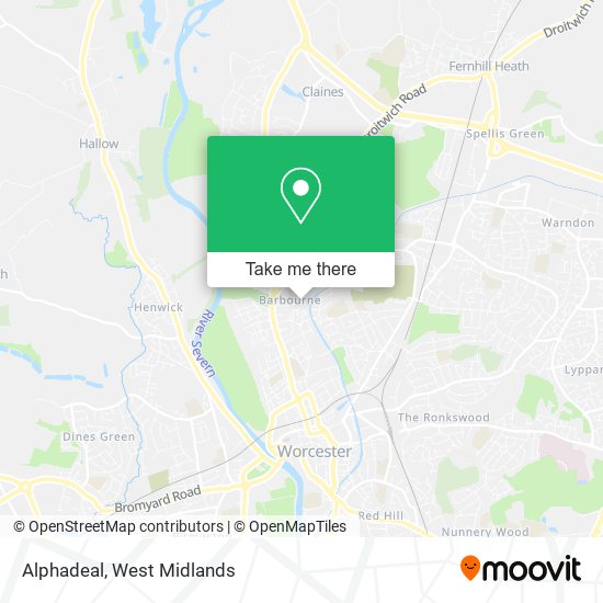 Alphadeal map