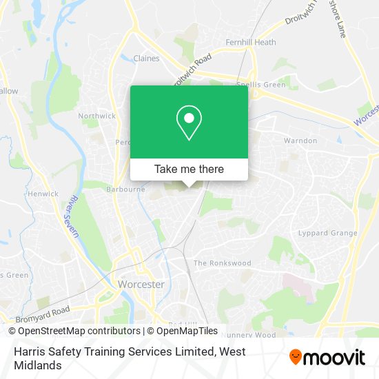 Harris Safety Training Services Limited map