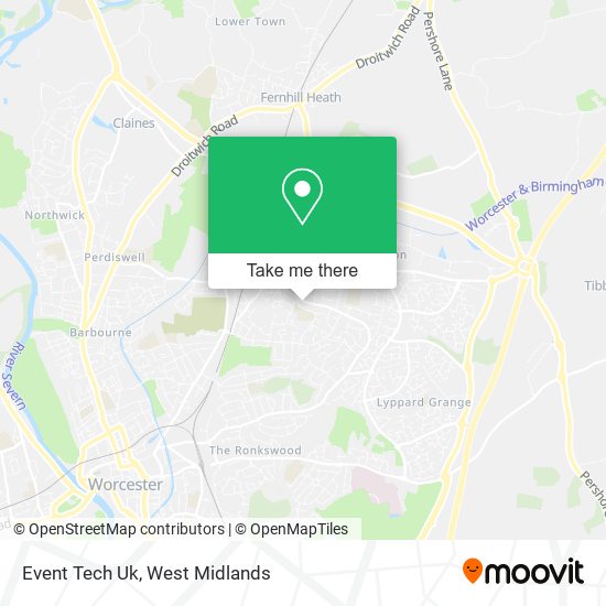 Event Tech Uk map