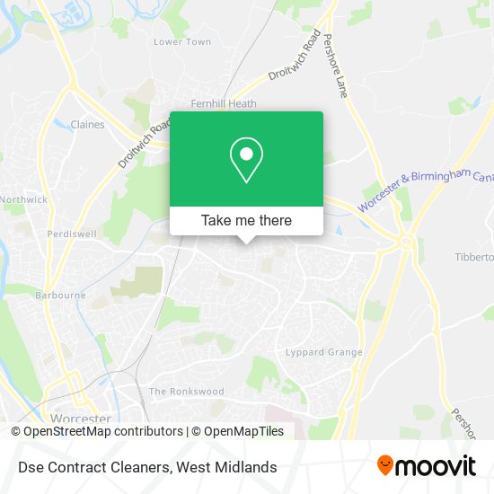 Dse Contract Cleaners map