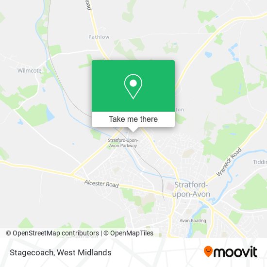 Stagecoach map