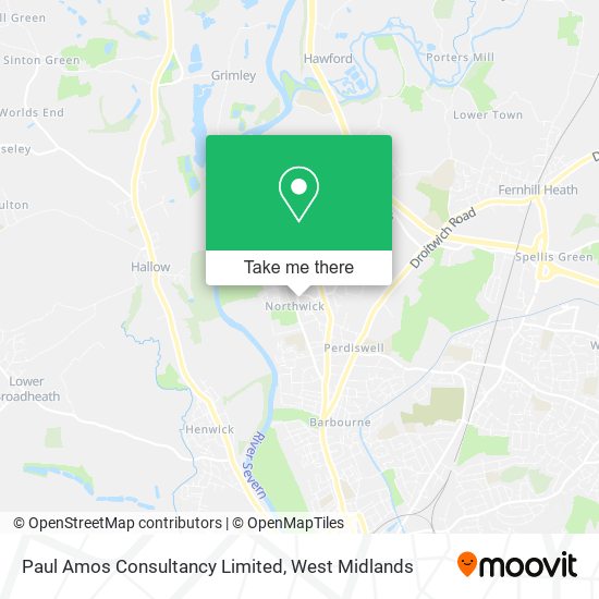 Paul Amos Consultancy Limited map