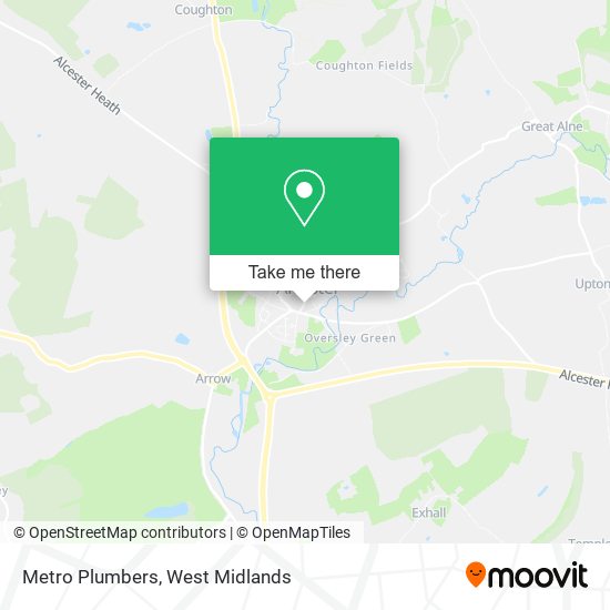 Metro Plumbers map
